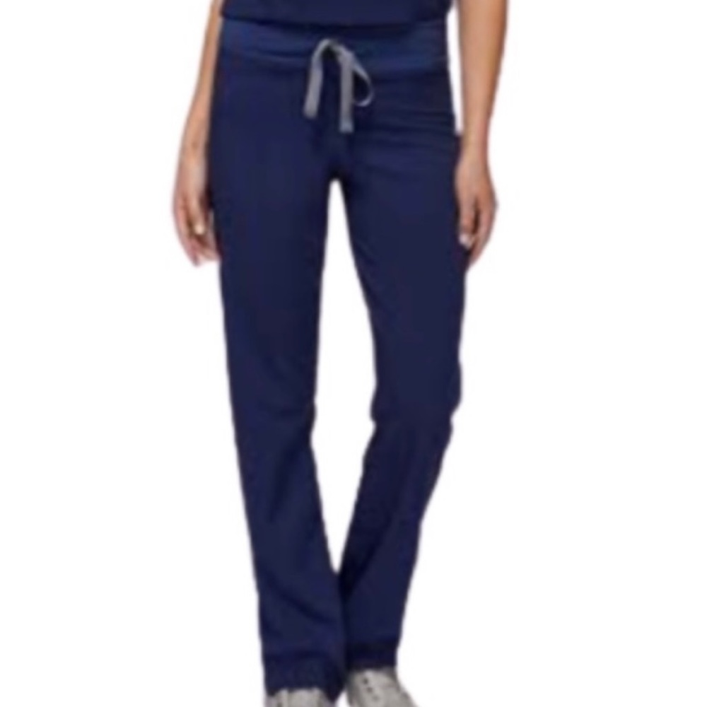Figs Navy Blue Scrub Pants Technical Collection XS Nursing Healthcare